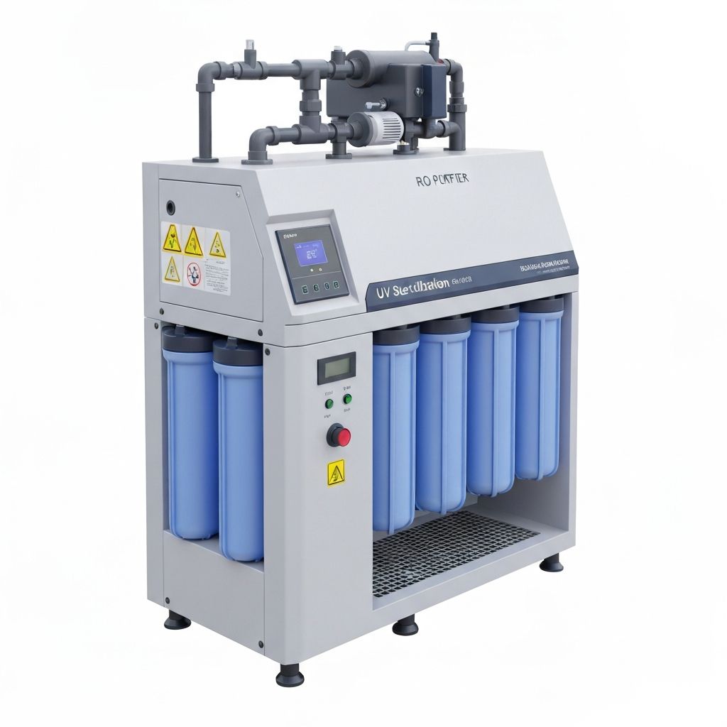Máy lọc nước và thiết bị diệt khuẩn